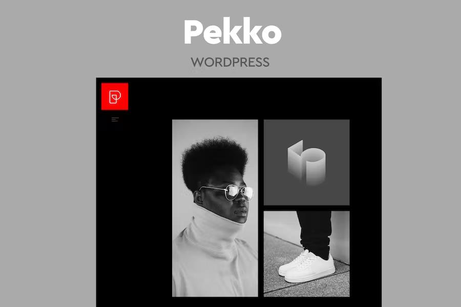PEKKO – MINIMAL DARK WORDPRESS THEME